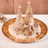 Sottopiatto Dorato con Decori Natale in Rilievo ø 33 cm ART
