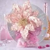 Sottopiatto Argento con Decoro Intaglio Stelle ART FROM ITALY