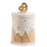 Barattolo Ceramica Paesaggio Rilievo e Biscotti ART FROM ITALY
