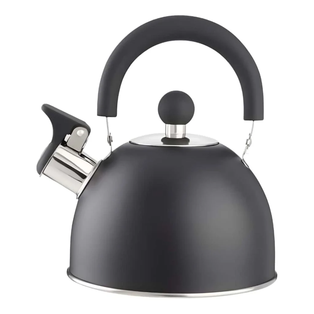 Bollitore Fischio Nero Satinato Induzione 1,5 lt EVA COLLECTION