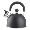 Bollitore Fischio Nero Satinato Induzione 1,5 lt EVA COLLECTION