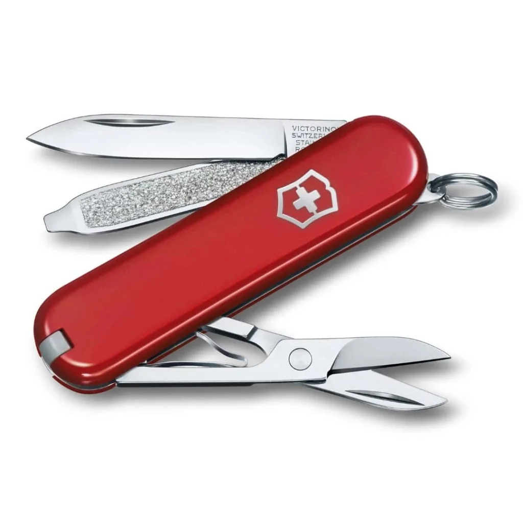 Coltellino Svizzero Multiuso Classic Sd Style Icon Rosso