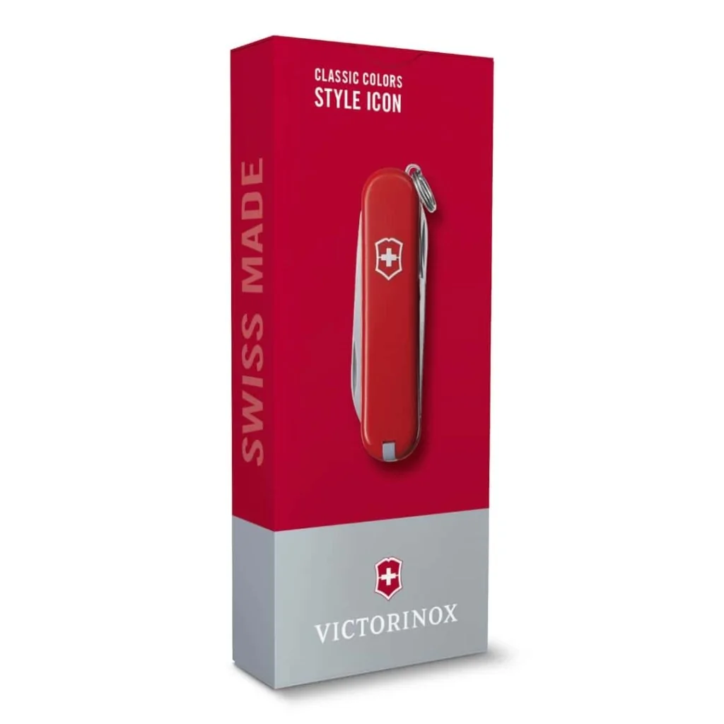 Coltellino Svizzero Multiuso Classic Sd Style Icon Rosso