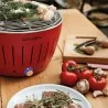 Barbecue Lotus Grill Esterno Portatile Rosso LOTUS GRILL