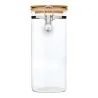 Barattolo in Vetro con Coperchio Bamboo 10x19 cm KESPER