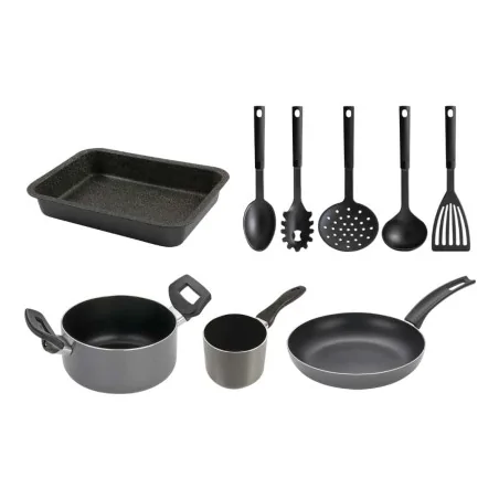 Batteria Pentole Classica con Utensili 9pz ABERT
