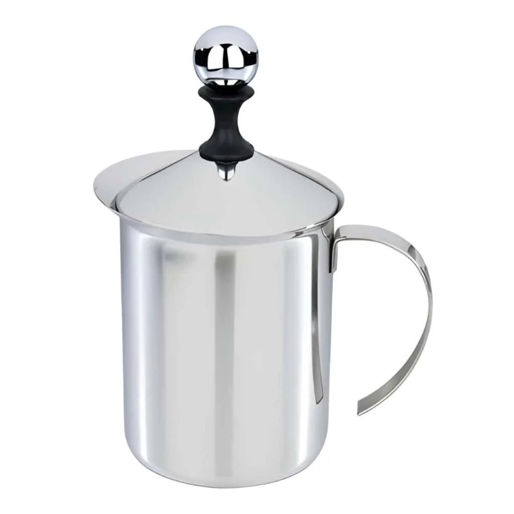 Sbattitore Crema Cappuccino ì 3 Tazze Acciaio Inox 40 cl EVA