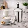 Sbattitore Crema Cappuccino ì 3 Tazze Acciaio Inox 40 cl EVA