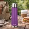 Bottiglia Isolante Viola Lucido Acciaio Inox 0,75 lt EVA