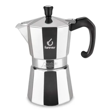 Miss Moka Prestige Alluminio Induzione 3 Tazze FOREVER