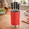 Ceppo Coltelli Universale Rosso EVA COLLECTION