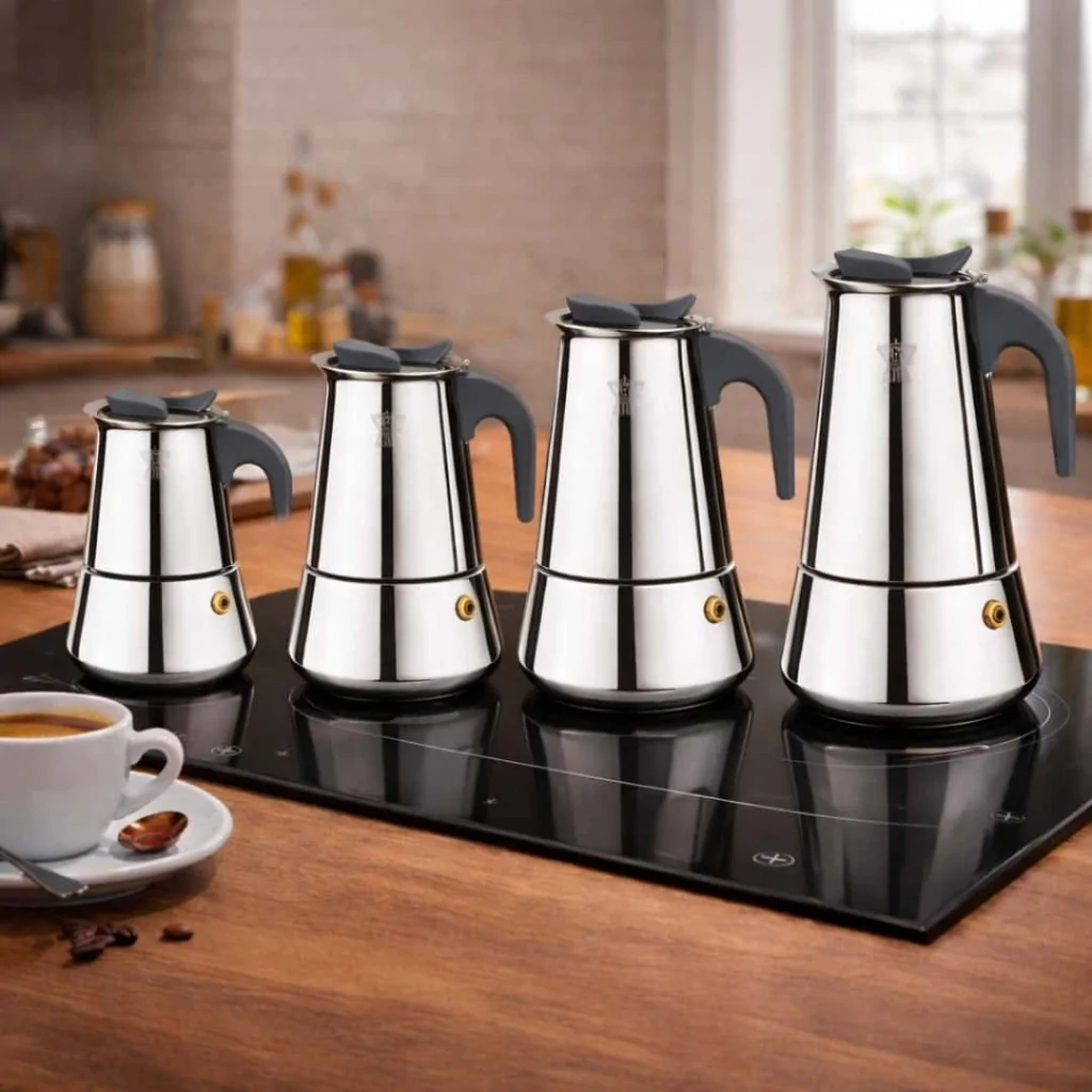 Moka Caffè Steelexpress Induzione ABERT