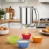 Dispenser Dosatore Impasto Dolci Acciaio Inox EVA COLLECTION