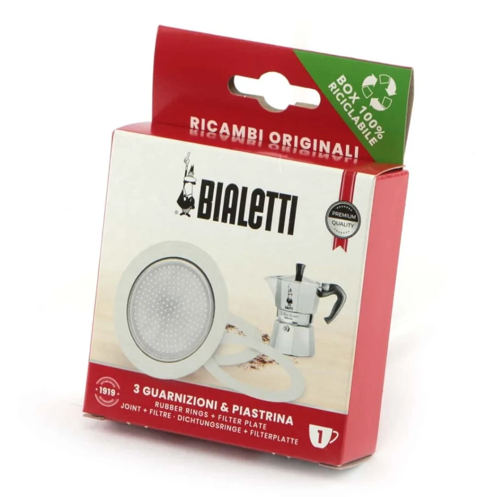 Guarnizioni e Filtro Moka Bialetti 1 Tazza BIALETTI