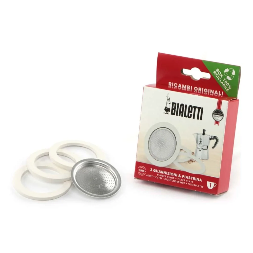 Guarnizioni e Filtro Moka Bialetti 1 Tazza BIALETTI