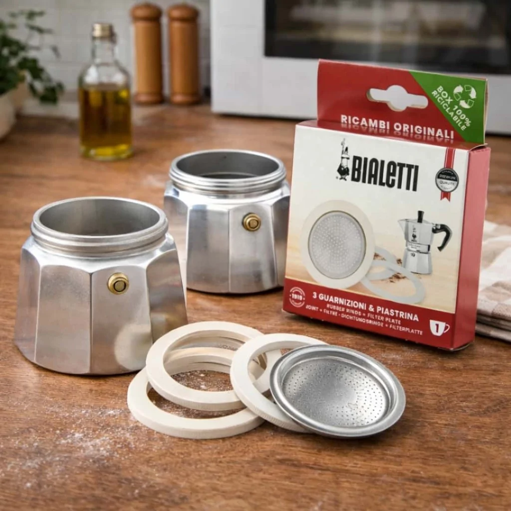 Guarnizioni e Filtro Moka Bialetti 1 Tazza BIALETTI