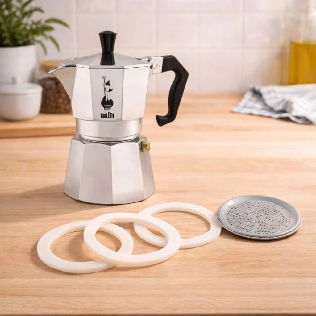 Guarnizioni e Filtro Moka Bialetti 6 Tazze BIALETTI