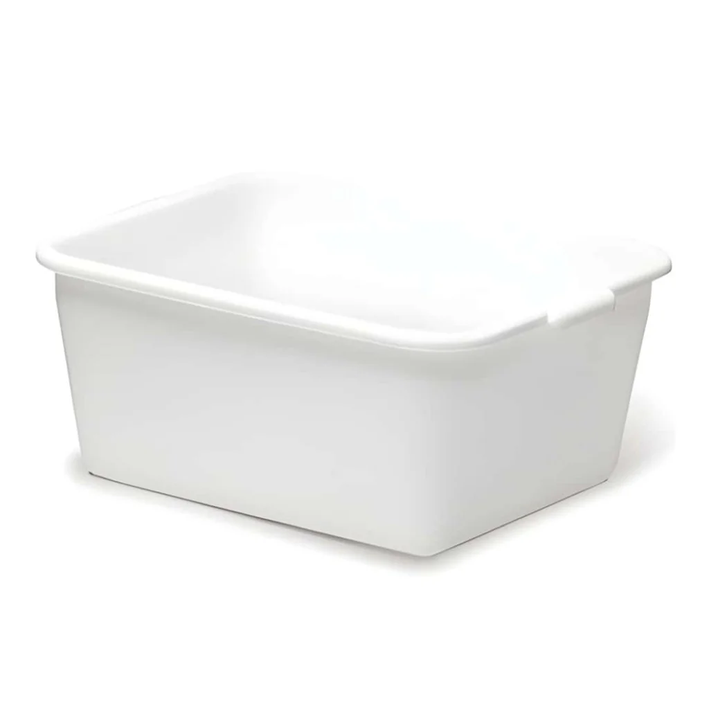 Bacinella Lavandino Bianca 34x30x16 cm GIGANPLAST