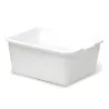 Bacinella Lavandino Bianca 34x30x16 cm GIGANPLAST