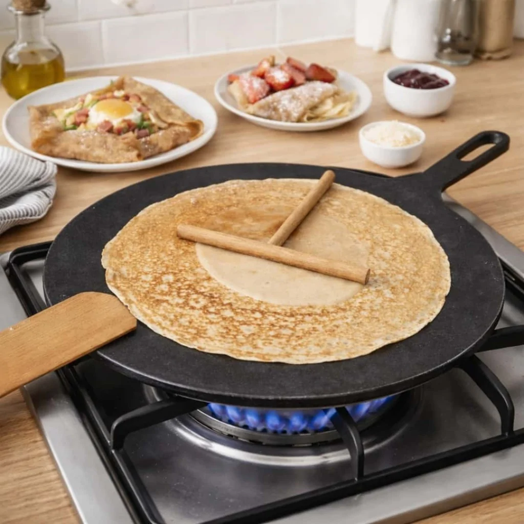 Piastra Crepes Ghisa ø 32 cm Crepiera Bretone ILSA