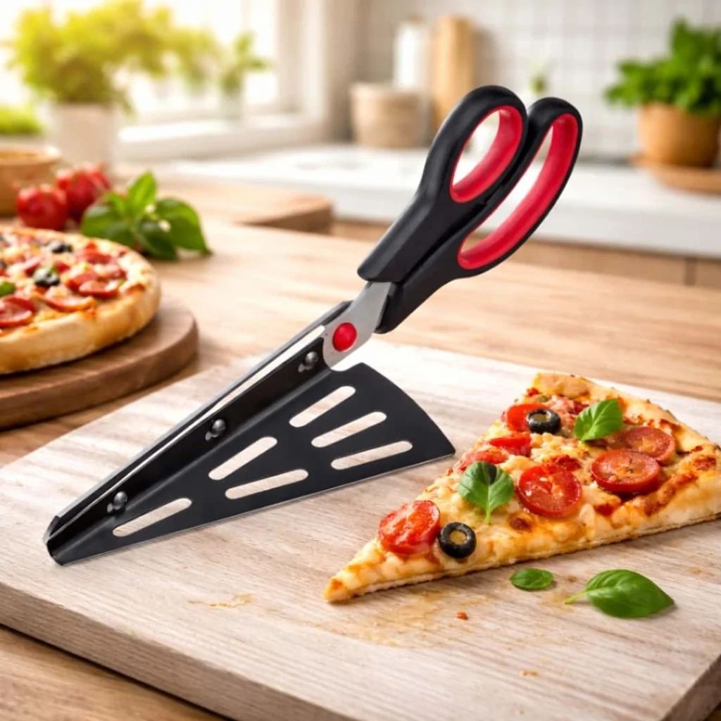Forbici Pizza Antonio Inox con Sollevatore WESTMARK
