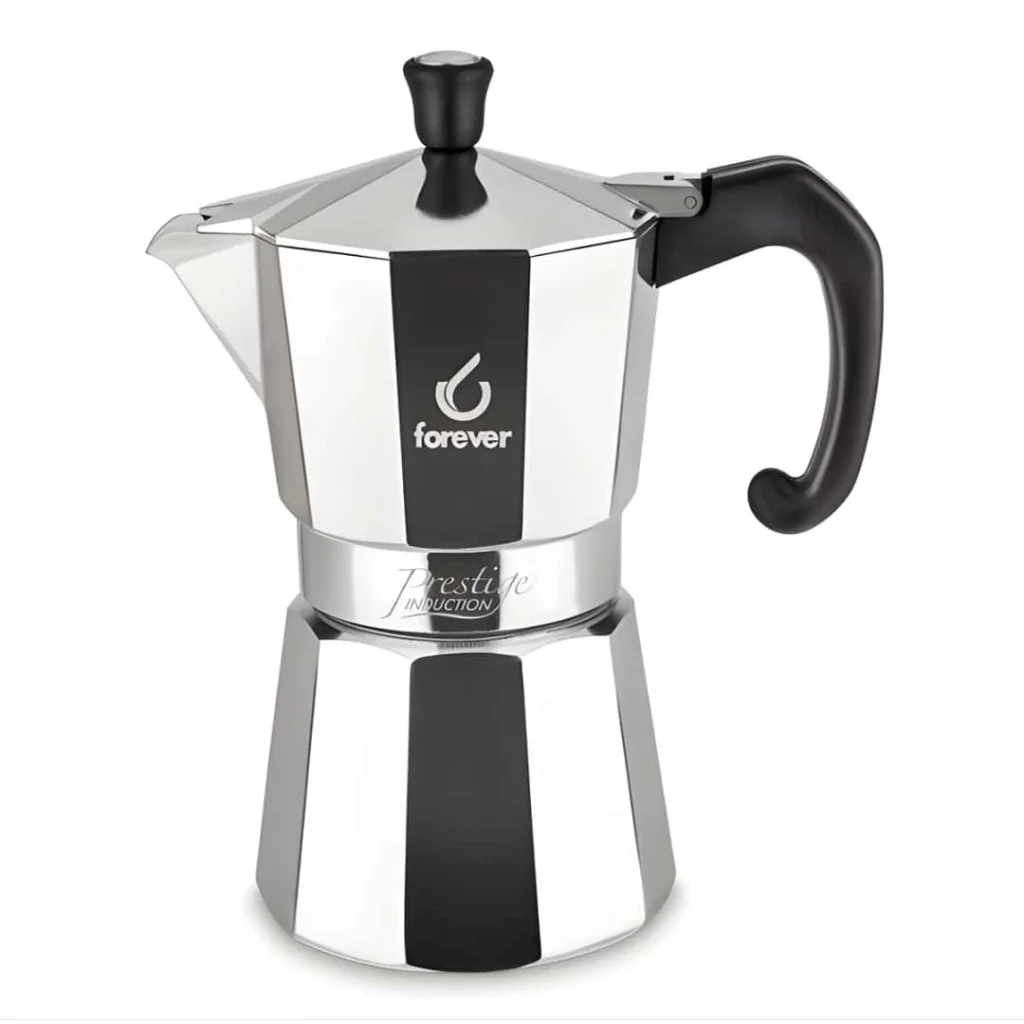Miss Moka Prestige Alluminio Induzione 6 Tazze EVA COLLECTION