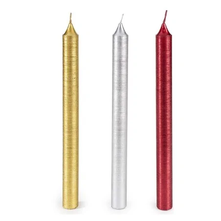 Candela Stelo Colorata Metallizzata ART FROM ITALY