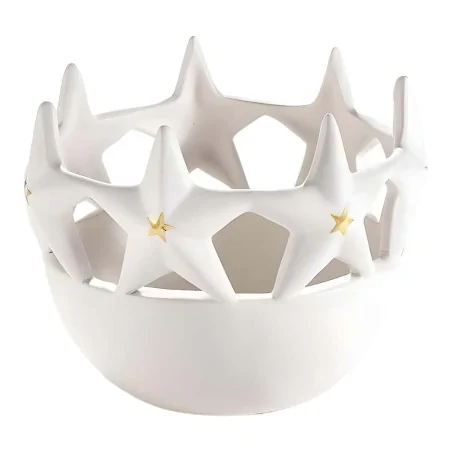 Vaso Ceramica Grande con Bordi Stelle ART FROM ITALY