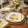 Tovaglioli Pulcino e Fiori Pasqua 33x33 cm 20pz PAW