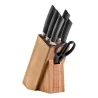 Ceppo Coltelli Sax con 5 Coltelli e Forbice SCHONHUBER