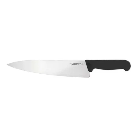 Coltello Cuoco Trinciante Supra Nero 28 cm AMBROGIO SANELLI