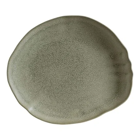 Piatto Ovale Adelfa Tone Verde 30 cm BONNÀ