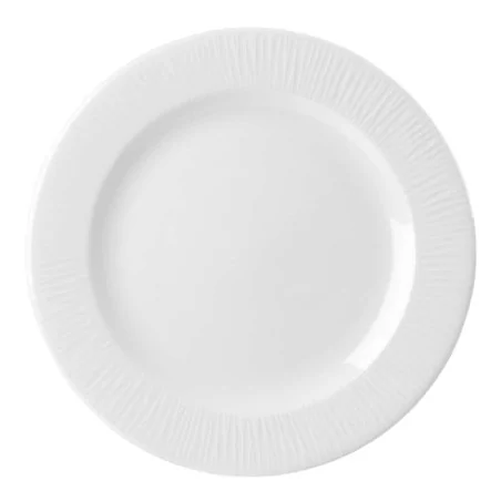 Piatto Piano Bamboo Bianco ø 26,1 cm 12pz CHURCHILL