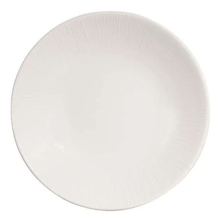 Piatto Fondo Bamboo Bianco ø 25,5 cm 12pz CHURCHILL