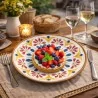Piatto Dessert Porto Colorato Touch-Mel ø 21,6 cm EMPORIO ZANI
