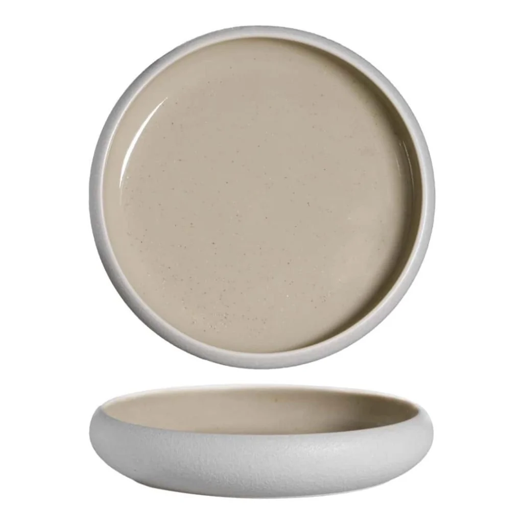 Piatto Fondo Sandy Beige ø 22 cm MEDRI