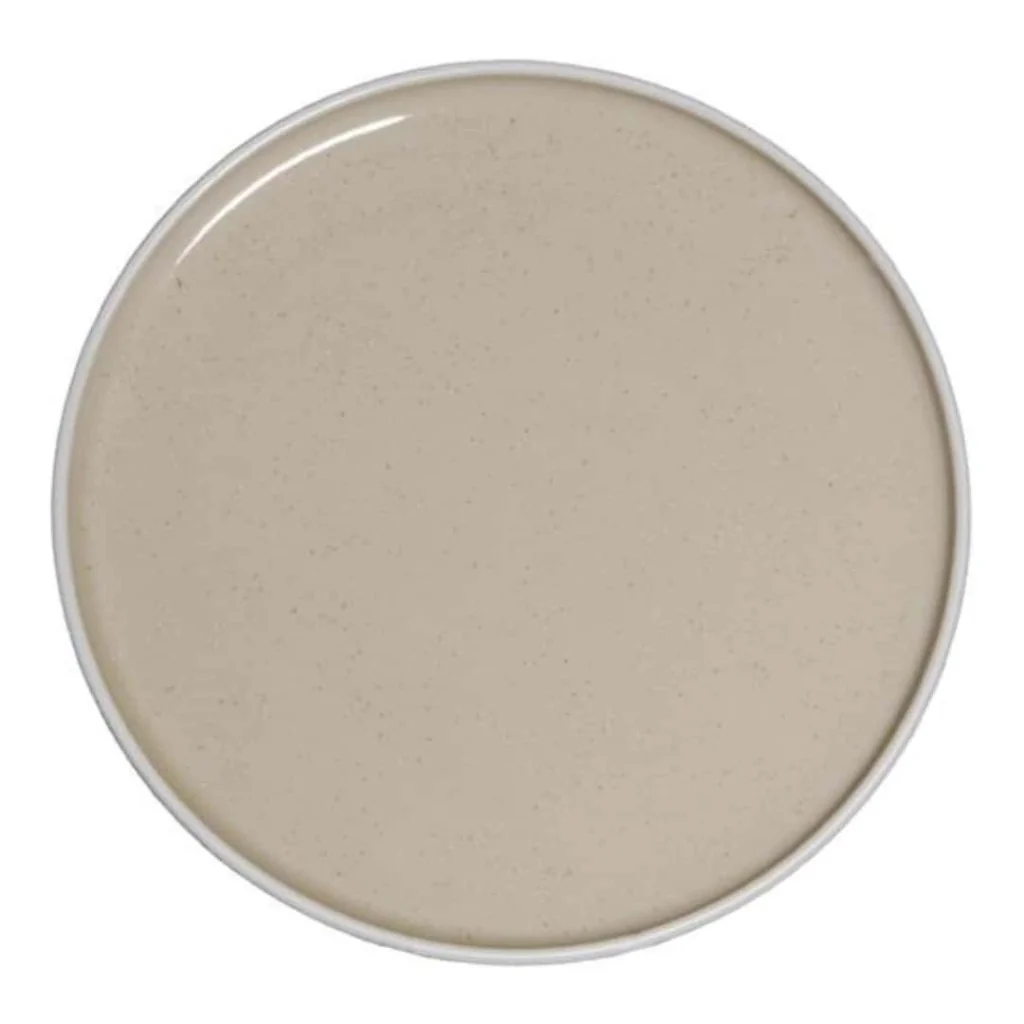 Piatto Piano Sandy Beige ø 30 cm MEDRI
