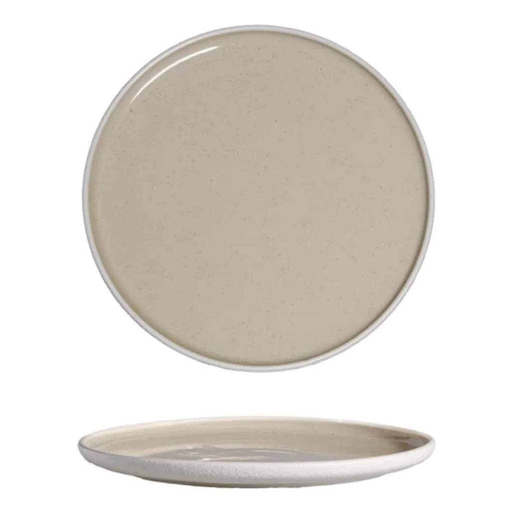 Piatto Piano Sandy Beige ø 30 cm MEDRI