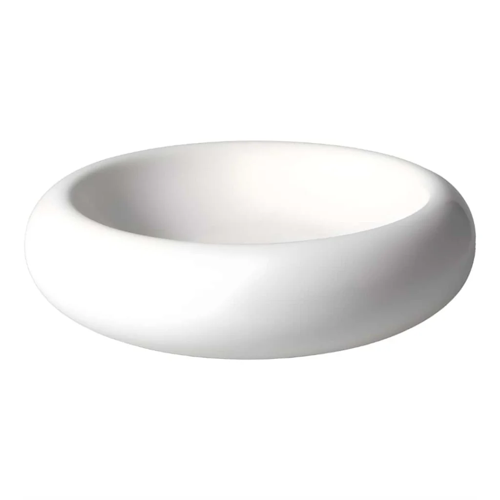Piatto Fondo Velvet Bianco ø 28 cm MEDRI
