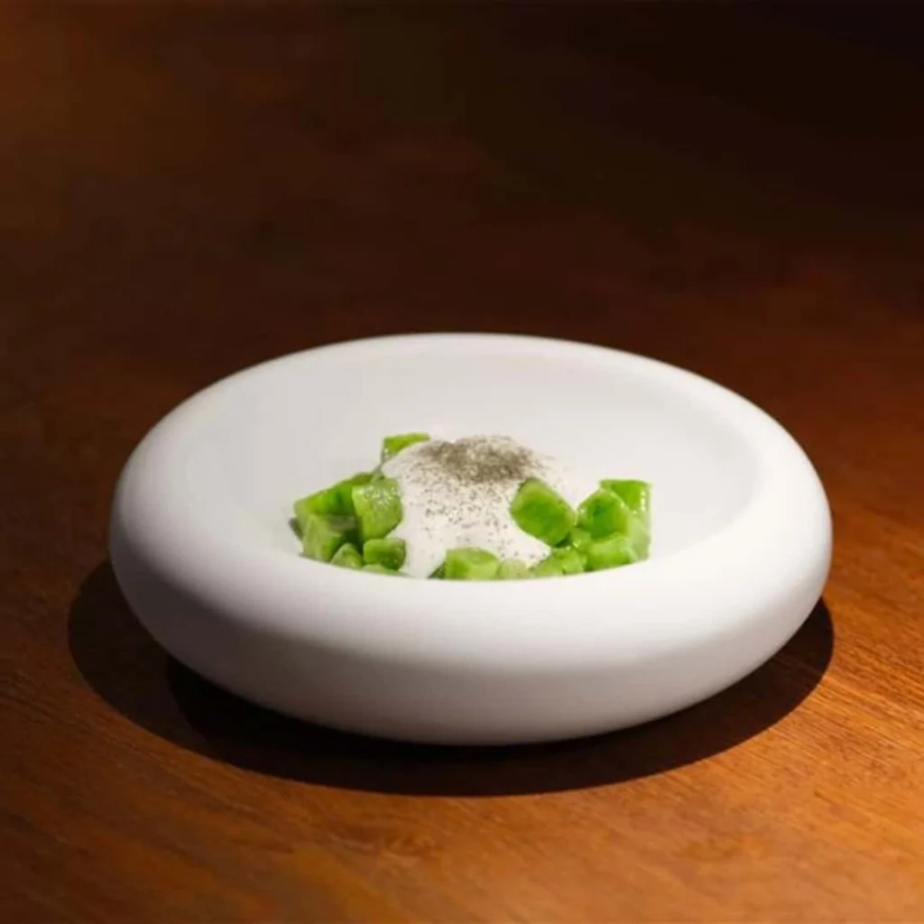 Piatto Fondo Velvet Bianco ø 16 cm MEDRI