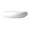 Piatto Piano Velvet Bianco ø 15,5 cm MEDRI