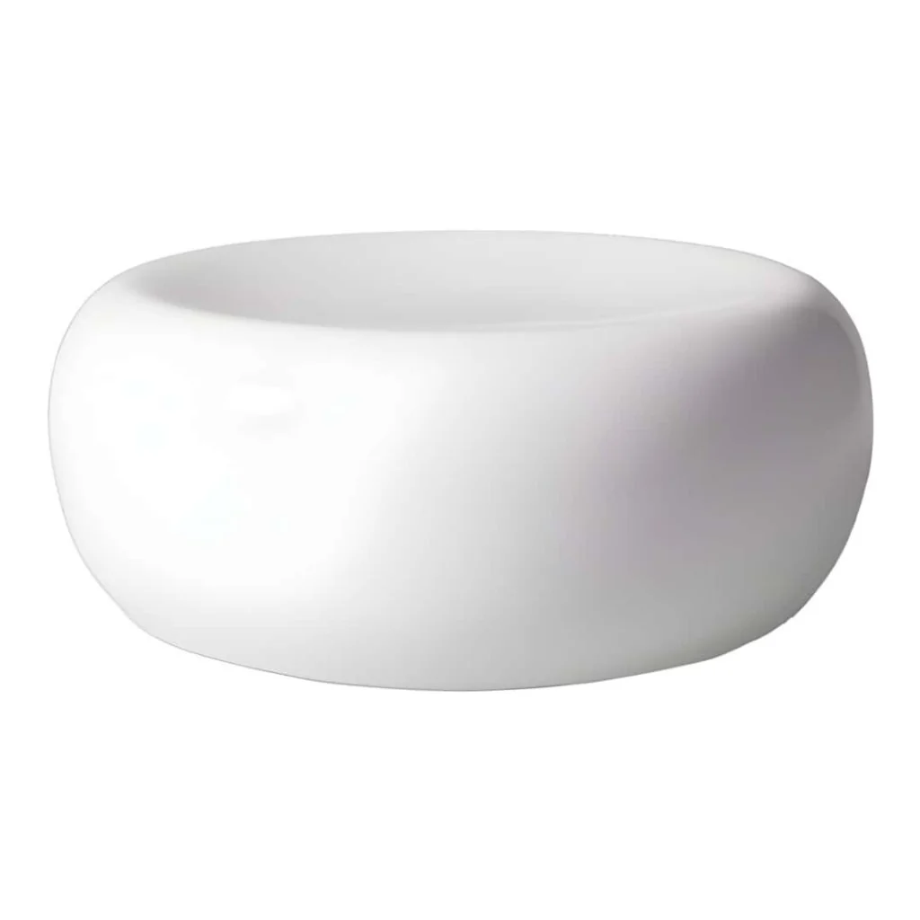 Piatto Podio Velvet Bianco ø 13 cm MEDRI