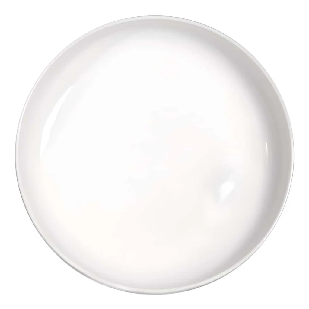 Piatto Fondo Gemscape Bianco ø 20 cm MEDRI