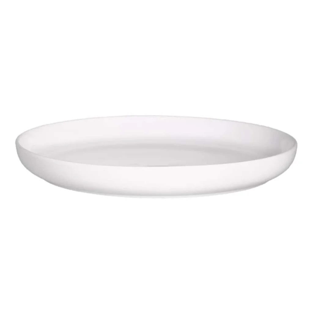Piatto Piano Gemscape Bianco ø 30 cm MEDRI
