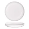 Piatto Piano Gemscape Bianco ø 24 cm MEDRI