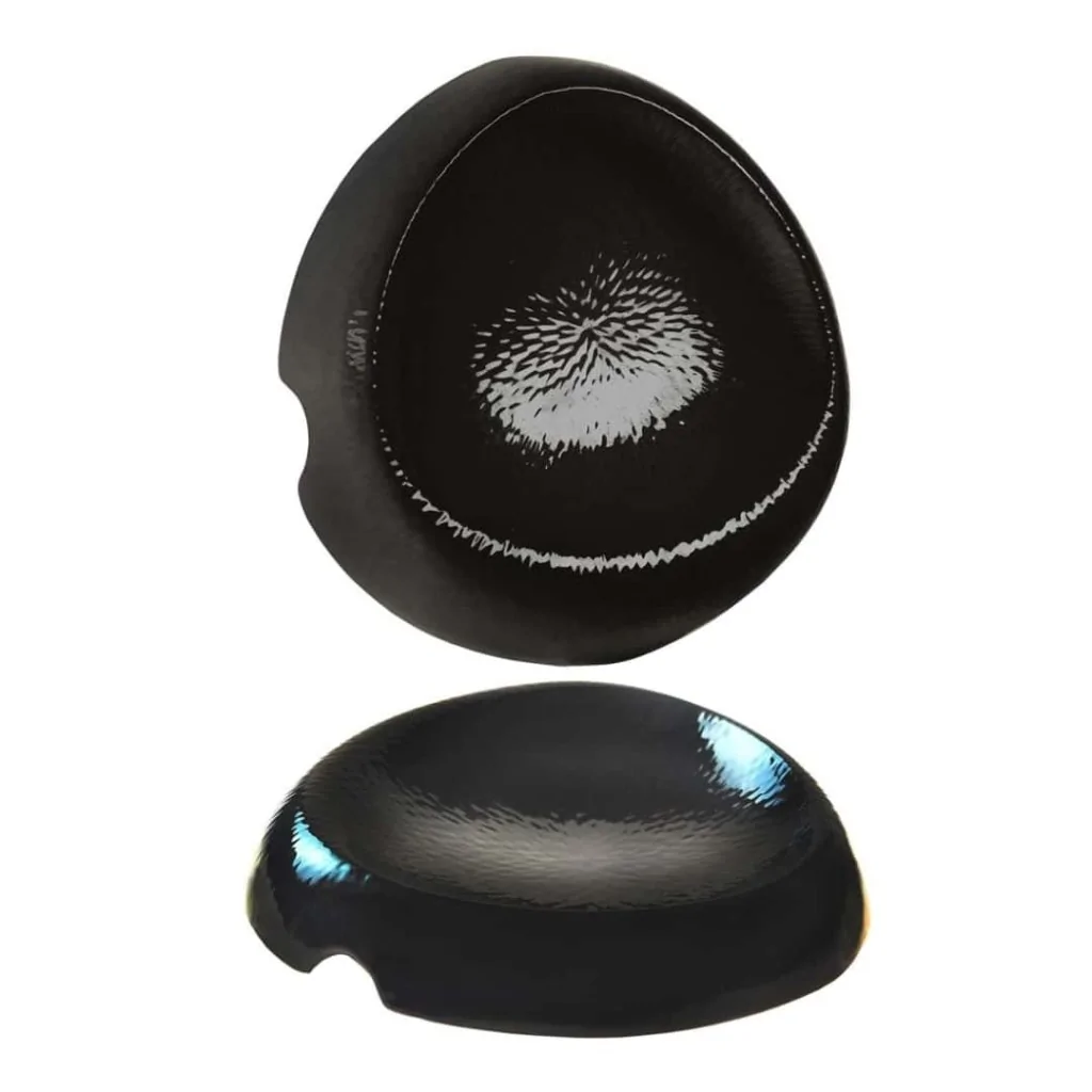 Piatto Gourmet Volcan Nero 26,5x26 cm 3pz MEDRI