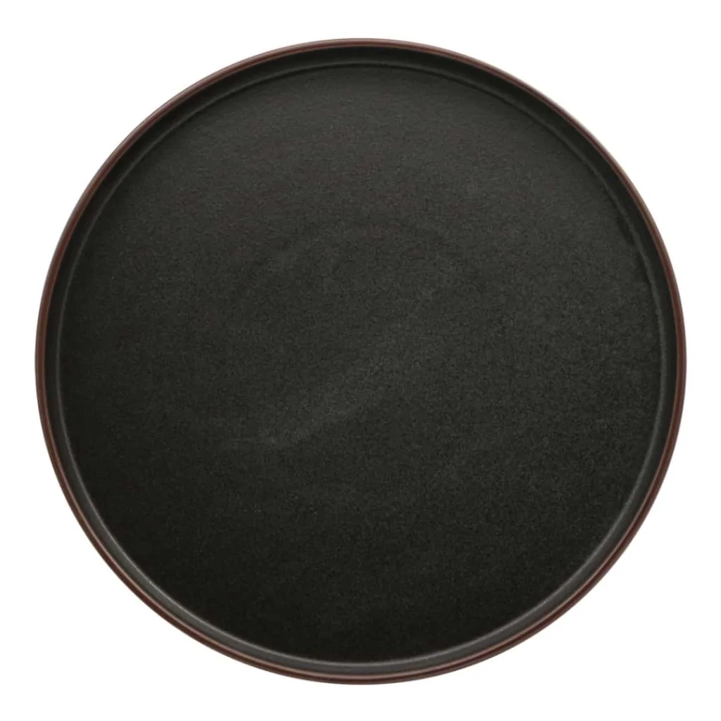 Piatto Nordic Stromboli Nero ø 27 cm 4pz DT