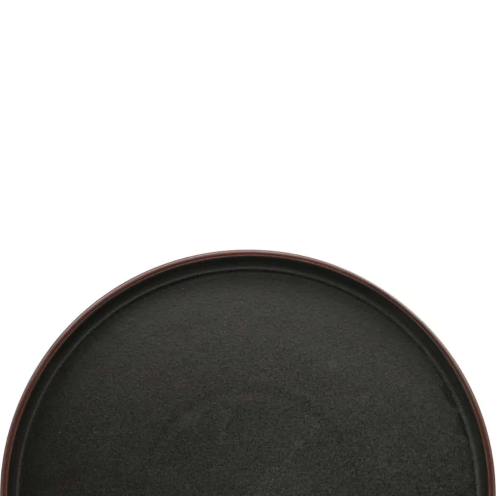 Piatto Nordic Stromboli Nero ø 27 cm 4pz DT