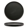 Piatto Nordic Stromboli Nero ø 27 cm 4pz DT
