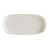 Piatto Ovale Hygge Bianco con Bordo 14x6,7 cm BONNÀ